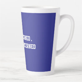 Fun Blue Sarcastic quote for teachers Milchtasse