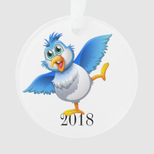Fun Bluebird of Happiness für alle Ornament