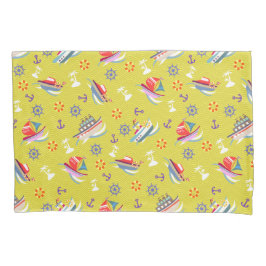 Fun Boats Green Aquamarin Kissenbezug