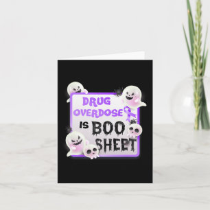 Fun-Boo-Halloween-Ghost-Medikamentenüberdosis ist Karte