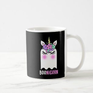 Fun Boonicorn Gift Ghost Unicorn Boo Retro Hallowe Kaffeetasse