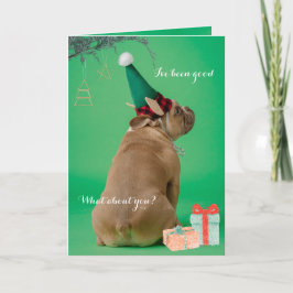 Fun Boxer Dog Weihnachten war ich gut geklappt Kar