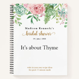 Fun Brautparty Schnelle neue Rezept Notizbuch