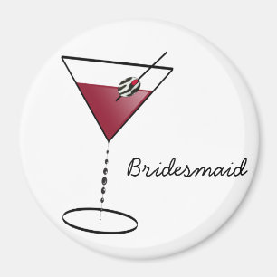 Fun Bridesmaid Liebhaber Magnet