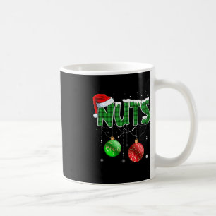 Fun Brust Nüsse Weihnachten Matching Couple Kastan Kaffeetasse