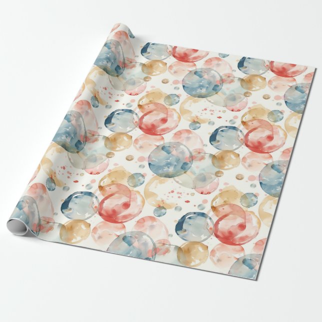 Fun Bubbles Geschenkpapier (Ungerollt)