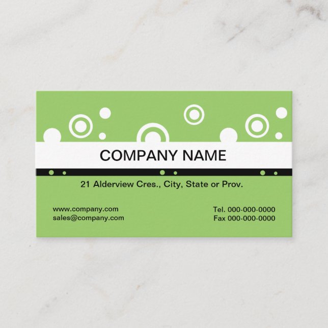 Fun Business Cards Visitenkarte (Vorderseite)