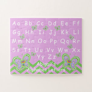 Fun Butterfly Garden Kinder Alphabet Lernen Puzzle