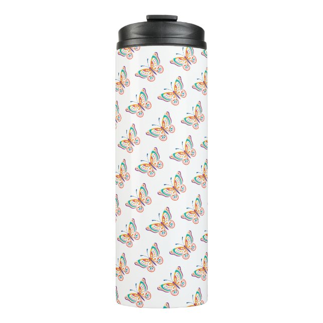 Fun Butterfly Thermosbecher (Vorderseite)