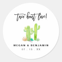 Fun Cactus Taco Bout Liebe Wedding Engagement Part