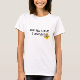 Fun Caffeinate Text mit Sonnenschein T-Shirt