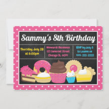 Fun Cakes und Leckereien Geburtstagsparty