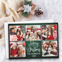 Fun Calligraphy Green Wood 5 Foto Weihnachten