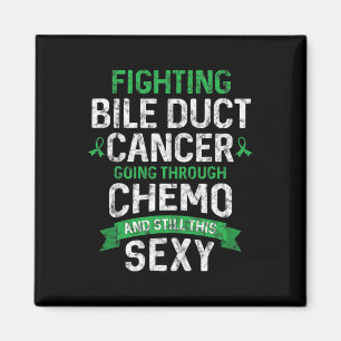 Fun Cancer Fighter Bile Duct Cancer Patient Chemo Magnet