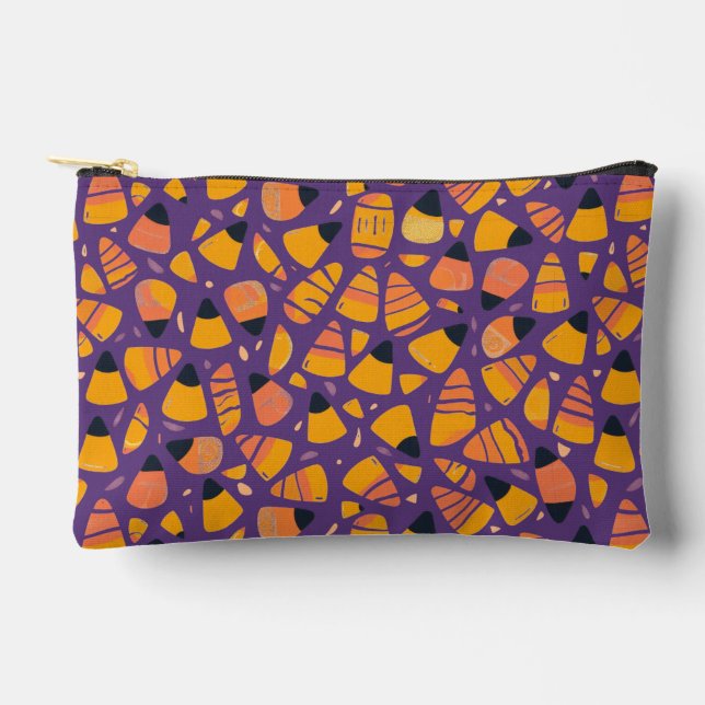 Fun Candy Corn Zubehörtasche (Vorderseite)