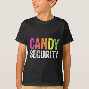 Fun Candy Security Halloween-Kostüm T-Shirt