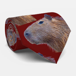 Fun Capybara Neck Tie Krawatte