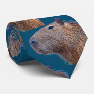 Fun Capybara Neck Tie Krawatte