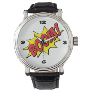 Fun Cartoon & Comic Buchboom Armbanduhr