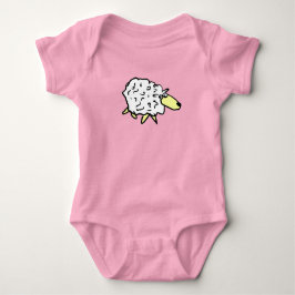 Fun Cartoon Sheep Baby Strampler