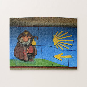 Fun Cartoon von St. James, Santiago El Camino Puzzle