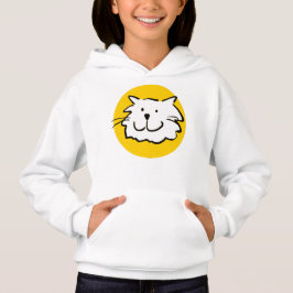 Fun Cat Design Motif Dekoration Hoodie