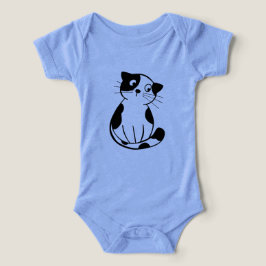 Fun Cat Graphic Säugling T-Shirt für Tiny Explorer