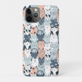 Fun Cat Pattern Case-Mate iPhone Hülle