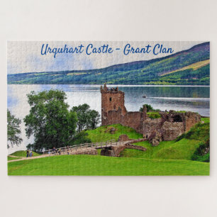 Fun Challenging Grant Clan-Urquhart Castle Puzzle