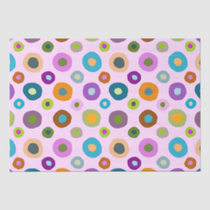 Fun cheerful colorful decoupage tissue paper pink seidenpapier