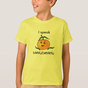 Fun Chinesischer Mandarin-Lautsprecher T-Shirt