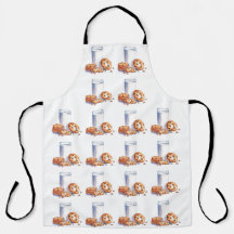 Fun Chocolate Chip Cookie All-over Print-Schürze
