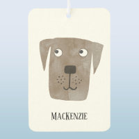 Fun Chocolate Labrador Retriever Dog Personalisier