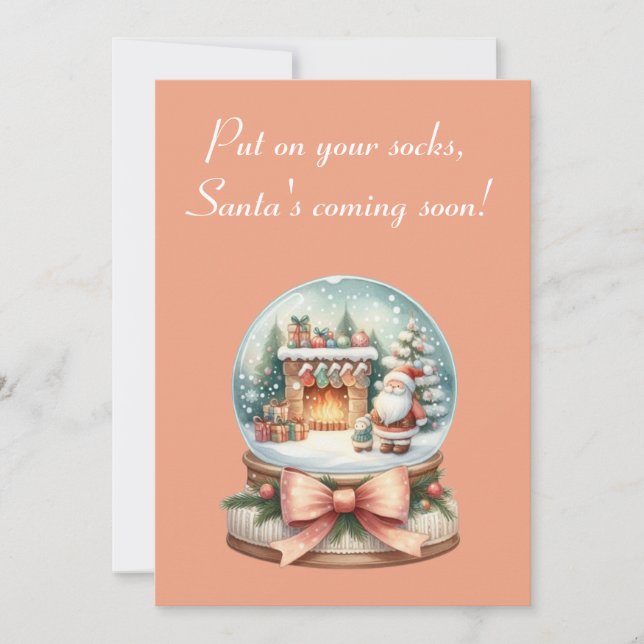 Fun Christmas Greeting Card Einladung (Vorderseite)