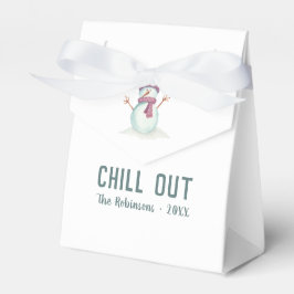 Fun Christmas Snowman Geschenkschachtel