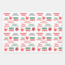 FUN CHRISTMAS WRAPPING PAPER GIFT SETS.