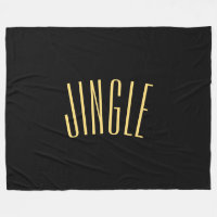 Fun Classy Bold Black Tall schlank JINGLE Text