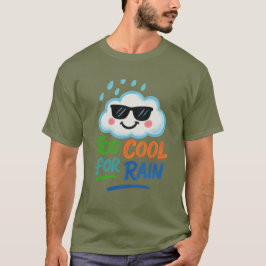 Fun Cloud Graphic Unisex Dark T-Shirt