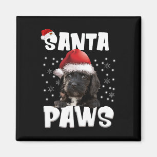 Fun Cockapoo Weihnachtslicht Tree Hund Lover Xmas Magnet