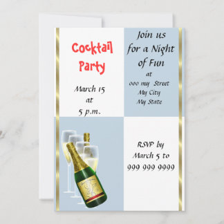 Fun Cocktail Party Einladung