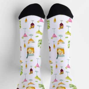 Fun Cocktails Mustersocken Socken