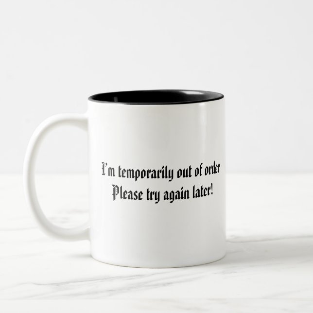 Fun Coffee Tasse (Links)