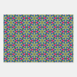 Fun Colorful Aloha Tropical Boho Geschenkpapier Set