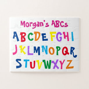 Fun Colorful Alphabet ABCs Puzzle