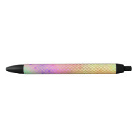 Fun Colorful Ombre Pastel Mermaid Muster