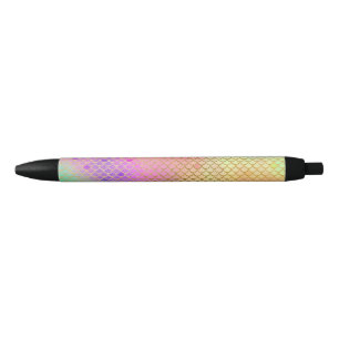 Fun Colorful Ombre Pastel Mermaid Muster Kugelschreiber
