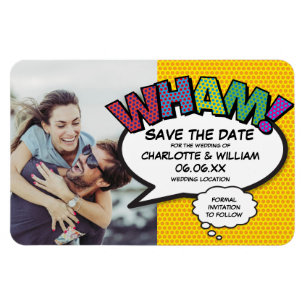Fun Colorful WHAM Magnet