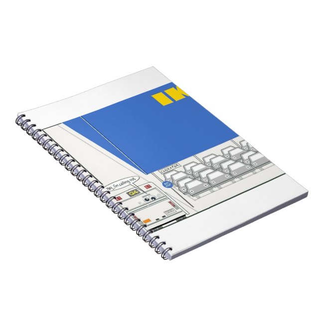 Fun Comic Spiral Notebook Notizblock (Rechte Seite)