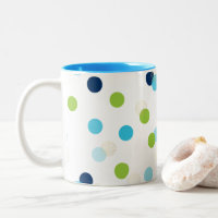 FUN CONFETTI SPOTS niedlicher Spaß Retro aqua Mari