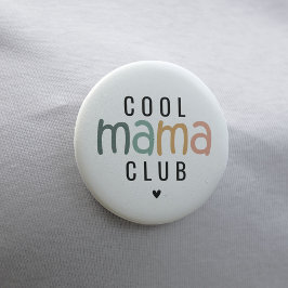 Fun Cool Mama Club, Mama Geschenk Button
